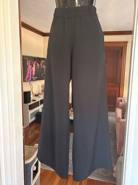 high rise, wide leg lululemon pants